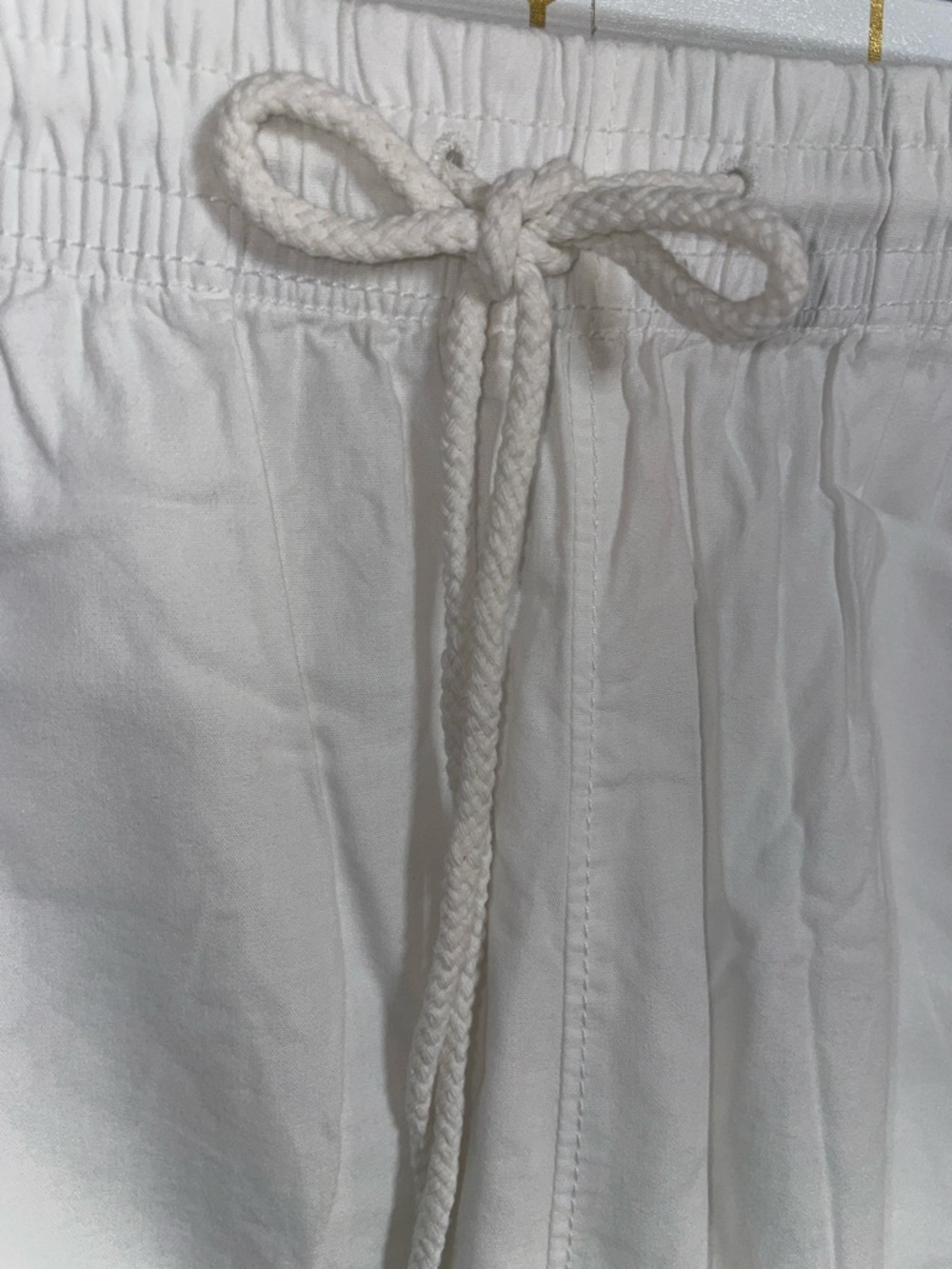 Free People Drawstring white pull on shorts NWOT size XS - Picture 8 of 9